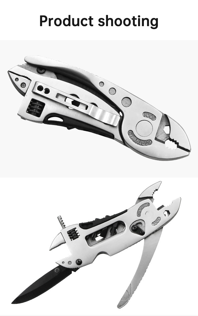 Outdoor camping regular pliers, multi-purpose tool pliers, outdoor wrench tool combination