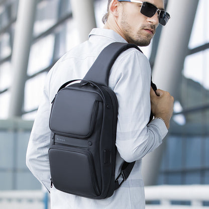 New Simple Men's Chest Bag Casual Messenger Bag Trend Japan And South Korea Shoulder Bag Sling Bag