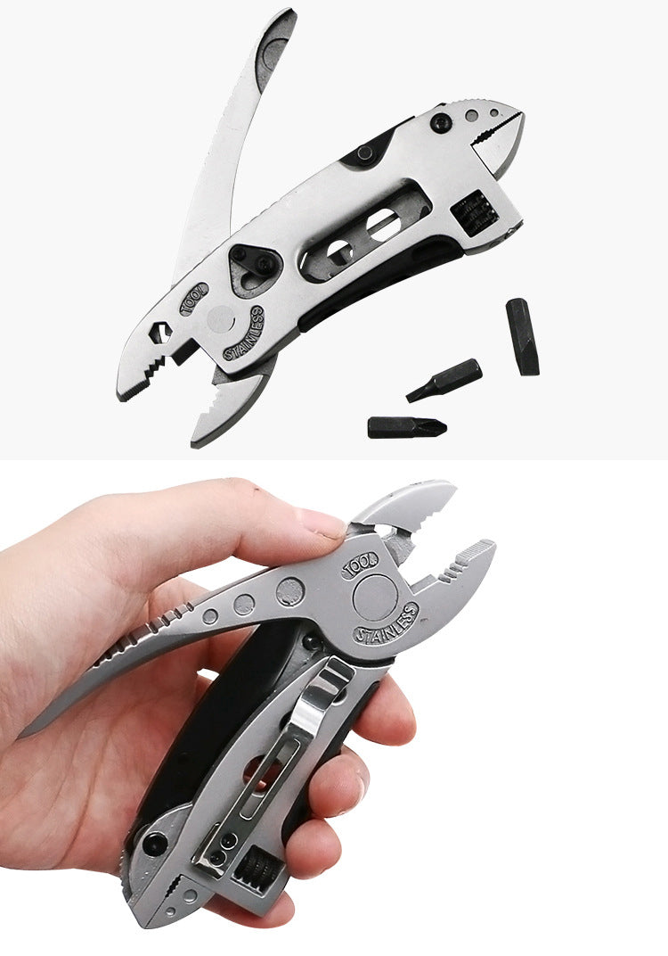 Outdoor camping regular pliers, multi-purpose tool pliers, outdoor wrench tool combination