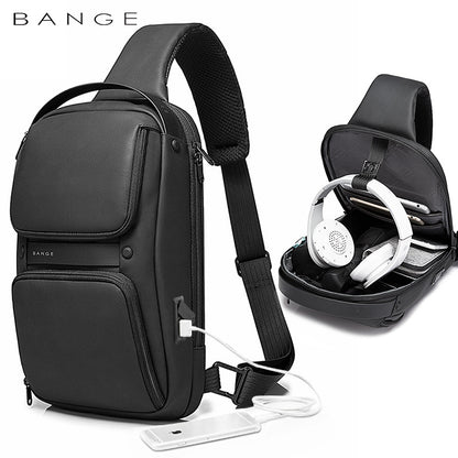 New Simple Men's Chest Bag Casual Messenger Bag Trend Japan And South Korea Shoulder Bag Sling Bag