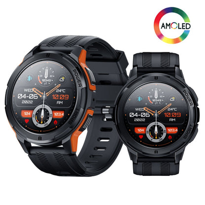 C25 Sport all'aria aperta 1.43AMOLED Schermo Smart Call Orologio Frequenza cardiaca e pressione sanguigna profondamente impermeabili