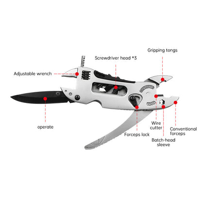 Pinze normali da campeggio all'aperto, pinze multiuso, combinazione di strumenti per chiavi esterne